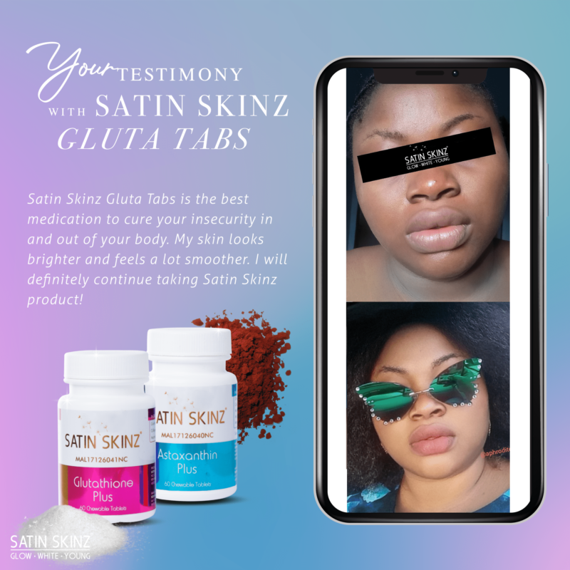 Satin Skinz Glutathione Plus & Astaxanthin Plus - Image 3