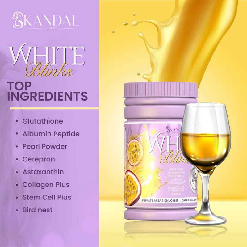 White Blinks Skin Whitening Supplement - Image 4